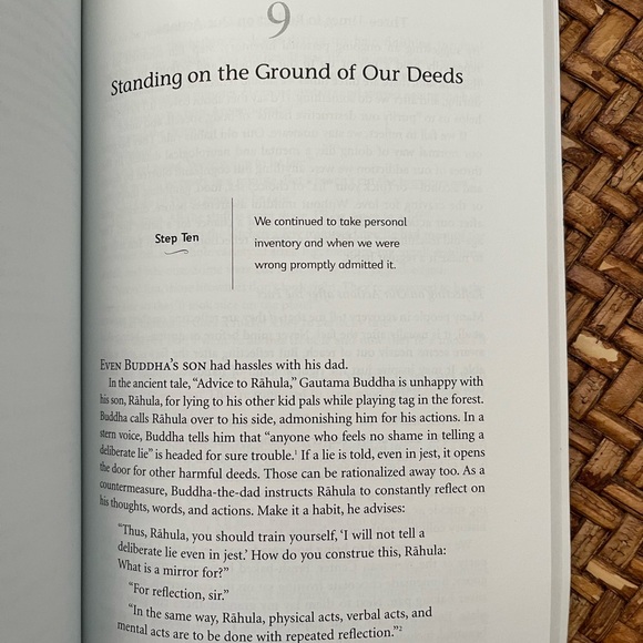 Mindfulness and the 12 Steps : Living Recovery in the Present Moment by Thérèse - Picture 12 of 14